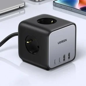 Фото: Зарядний пристрій UGREEN CD268 65W Grey (60113) № 3 | KTC