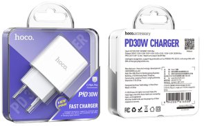 Зарядний пристрій Hoco C76A Pro 30W White (6942007616300)