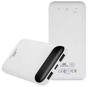 Батарея універсальна Riva Rivapower VA2240 10000mAh White (RIVAPOWER VA2240 (White))