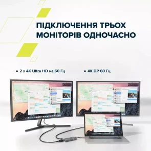 Фото: USB-хаб Canyon DS-16 13in1 Grey (CNS-TDS16) № 3 | KTC