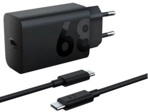 Зарядний пристрій Lenovo USB-C Wall Charger 68W Black with Type-C/Type-C (ZG38C05739)