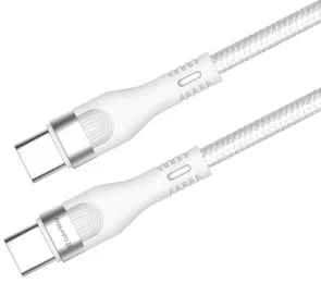 Фото: Кабель ColorWay 5A 240W Type-C/Type-C 1m White (CW-CBPDCC065-WT) № 3 | KTC