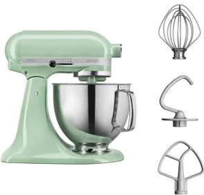 Фото: Планетарний міксер KitchenAid Mixer tilt-head 4.8L Artisan 5KSM125 Pistachio (5KSM125EPT) № 6 | KTC
