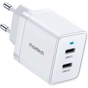 Зарядний пристрій Choetech Q5006 40W White (Q5006-EU-WH)