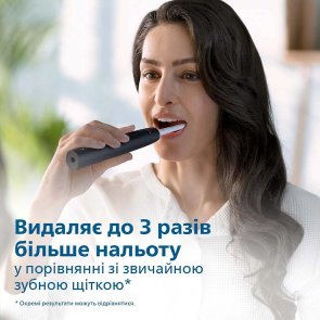 Електрична зубна щітка Philips Sonicare 3100 series Black with case (HX3673/14)