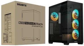 Фото: Корпус Gigabyte C500 Panoramic Stealth Black with window (GB-C500P ST) № 8 | KTC