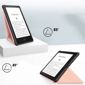 for Amazon Kindle Paperwhite G11 2021 - Ultra Slim Origami Rose Gold