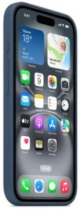 Фото: Чохол Apple for iPhone 16 - Silicone Case with MagSafe Denim (MYY23) № 6 | KTC