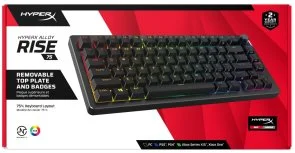 Фото: Клавіатура HyperX Alloy Rise 75 PBT HX Red ENG/UA Black (7G7A4AA) № 8 | KTC