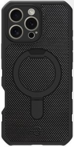for iPhone 16 Pro Max - FORCE R NYLON W with MagSafe Black