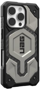 Чохол UAG for Apple iPhone 16 Pro - Monarch Pro Magsafe Titanium (114456113636)