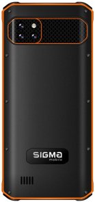 Смартфон SIGMA PQ56 6/128GB Black/Orange