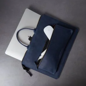 Фото: Чохол INCARNE Maryland 16 - MacBook Pro15 2012-2015 / Pro16 2019-2024 Blue № 4 | KTC