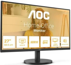 Фото: Монітор AOC U27B3M Black - 27" VA / 3840×2160 / 60 Гц № 3 | KTC