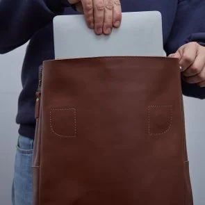 Фото: Рюкзак для ноутбука INCARNE Unia 13 Classic Brown № 4 | KTC
