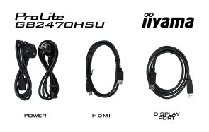 Фото: Монітор iiyama G-Master GB2470HSU-W6 White - 23.8" IPS / 1920×1080 / 180 Гц / Pivot / HAS № 13 | KTC