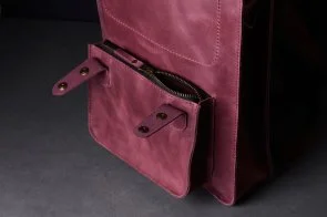 Фото: Рюкзак для ноутбука INCARNE Brit S Burgundy № 4 | KTC