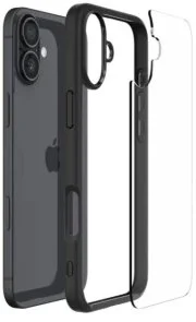 Фото: Чохол Spigen for Apple iPhone 16 - Ultra Hybrid Matte Black (ACS08201) № 2 | KTC