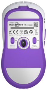 Миша Hator Quasar 2 Ultra 4K Wireless White/Lilac (HTM571WL)