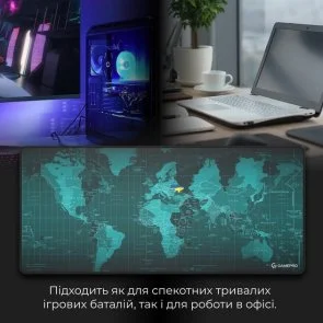 Фото: Килимок GamePro MP275M Black № 7 | KTC