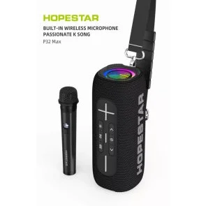 Фото: Портативна колонка Hopestar P32 Max Black № 3 | KTC