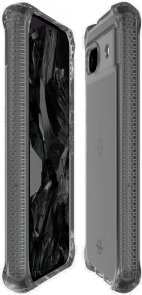 Чохол iTSkins for Google Pixel 8a - SPECTRUM R CLEAR Smoke (GGBB-SPECM-SMOK)