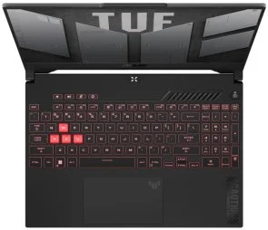 Фото: Ноутбук ASUS TUF Gaming A17 2023 FA707NUG-HX146 Mecha Gray - 17.3" IPS 144 Гц / AMD Ryzen 7 / 7445HS / DDR5 16 ГБ / PCI-E SSD 1 ТБ / GeForce RTX 4050 № 4 | KTC
