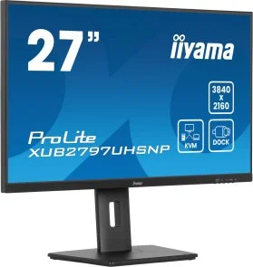 Фото: Монітор iiyama XUB2797UHSNP-B1 - 27" IPS / 3840×2160 / 60 Гц / Pivot / HAS № 3 | KTC