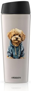 Термос Ardesto Coffee Time Maltipoo 450 ml Beige AR2645MP