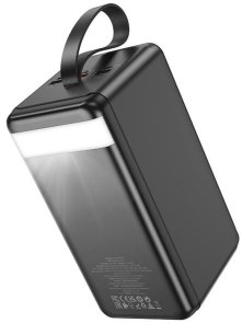 Батарея універсальна Hoco J123D Element 90000mAh 22.5W Black (J123D Black)