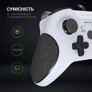 Фото: Геймпад GamePro MG450W White № 7 | KTC