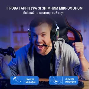 Фото: Гарнітура Fifine H3 RGB Black № 17 | KTC