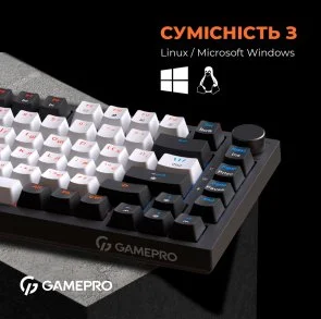 Фото: Клавіатура GamePro MK160B RGB USB Black № 6 | KTC