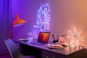 Гірлянда Twinkly Strings USB 200 Pearl-shaped RGB LEDs, Green Wire, USB-C (TWKP200RGB-G)