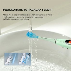 Електрична зубна щітка Oclean X Ultra Green (6970810556025)