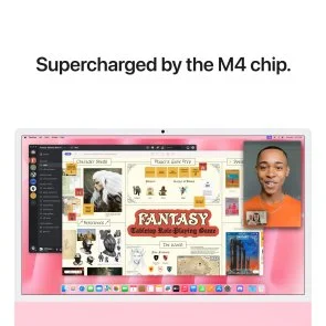 Фото: ПК моноблок Apple iMac 2024 24 Retina 4.5K M4 10GPU Pink (MD2U4) № 7 | KTC