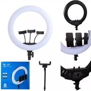 Фото: Світлодіодне селфі-кільце PRC RL-21 LED 54 cm № 3 | KTC