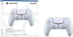 Фото: Геймпад Sony Playstation DualSense for PS5 Chrome Pearl (1000044446) № 4 | KTC