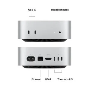 Фото: Персональний комп'ютер Apple Mac mini M4 Pro Chip 20GPU (Z1JV002SJ) - Apple M4 Pro / 24 ГБ / PCI-E SSD 1 ТБ / Apple / Apple M4 Pro 20-core GPU, UMA / 155 Вт № 2 | KTC