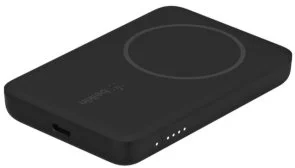  Батарея універсальна Belkin BoostCharger 2500mAh MagSafe 7.5W Black (BPD002BTBK)