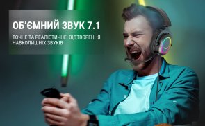 Гарнітура Fifine H6 RGB Black