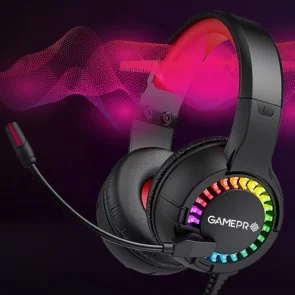 Фото: Гарнітура GamePro HS382 RGB Black № 14 | KTC
