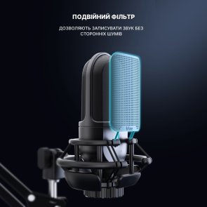 Мікрофон Fifine K726 XLR Black