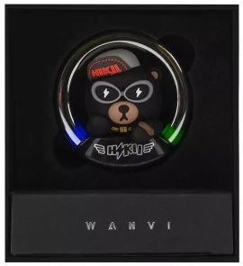 Фото: Автомобільний ароматизатор Bear RGB Black № 7 | KTC