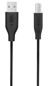 Фото: Кабель 2E AM / BM 1.8m Black (2E-W-3169m1.8) № 3 | KTC