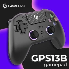 Фото: Геймпад GamePro GPS13B Wireless Black № 14 | KTC