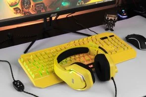 Фото: Гарнітура 2E Gaming HG315 7.1 Yellow (2E-HG315YW-7.1) № 13 | KTC