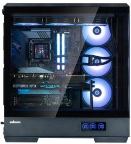 Фото: Корпус Zalman P50 DS Black with window (P50DSBLACK) № 8 | KTC