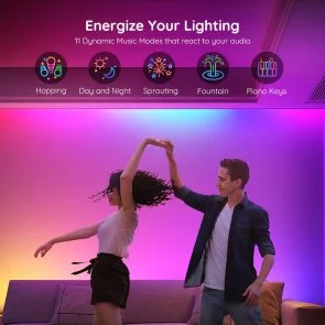 Фото: LED-стрічка Govee H618C LED Strip Ligh 10m RGBIC WI-FI/Bluetooth White (H618C3D1) № 4 | KTC