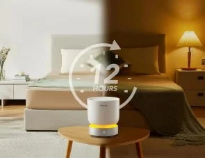 Фото: Зволожувач повітря Govee H7161 Aroma Diffuser RGBIC White Noise White (H7161301) № 10 | KTC